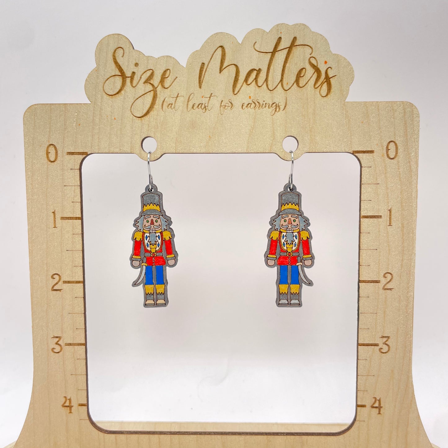 At Ease Nutcracker Drop Dangle Earrings