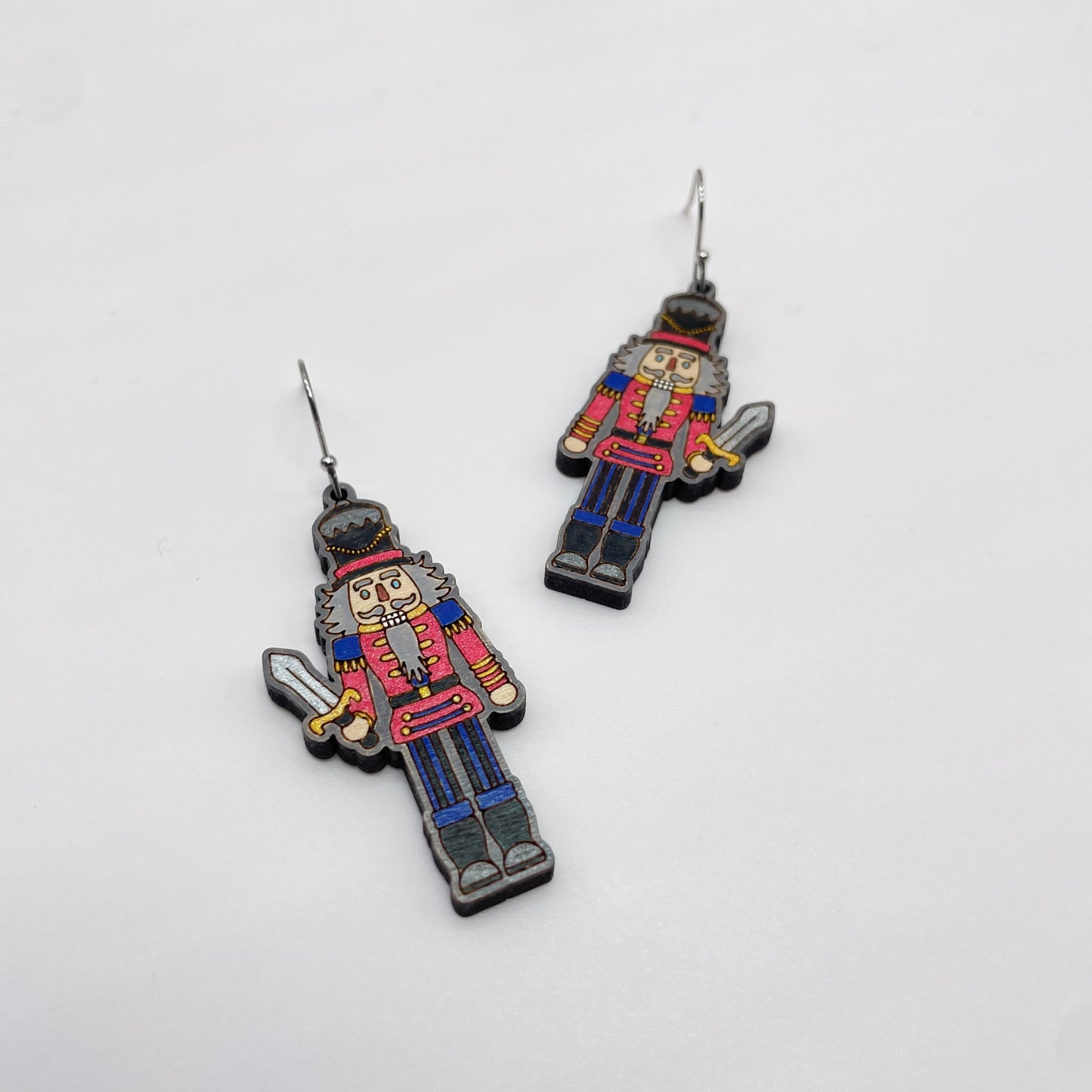 On Guard Nutcracker Drop Dangle Earrings