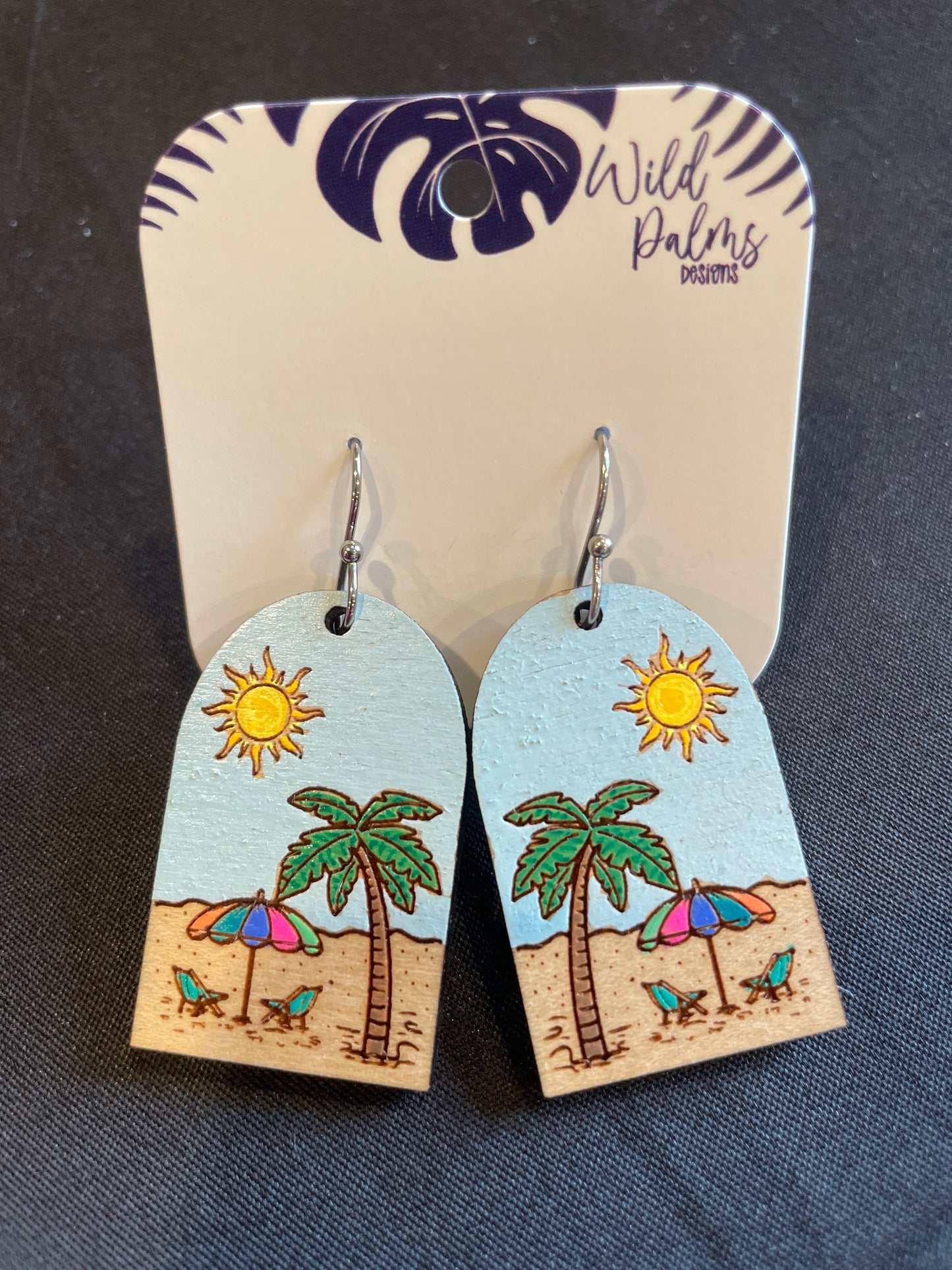Beach Drop Dangle Earrings