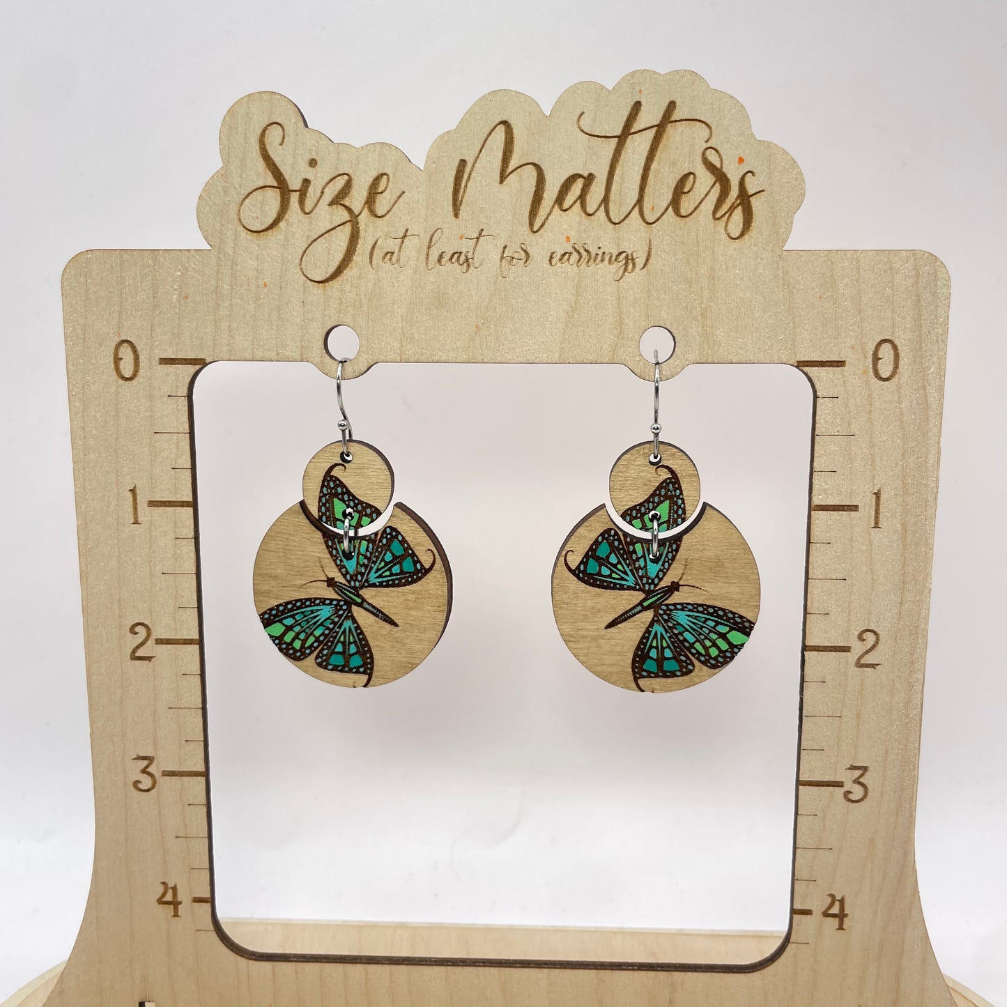 Butterfly Drop Dangle Earrings