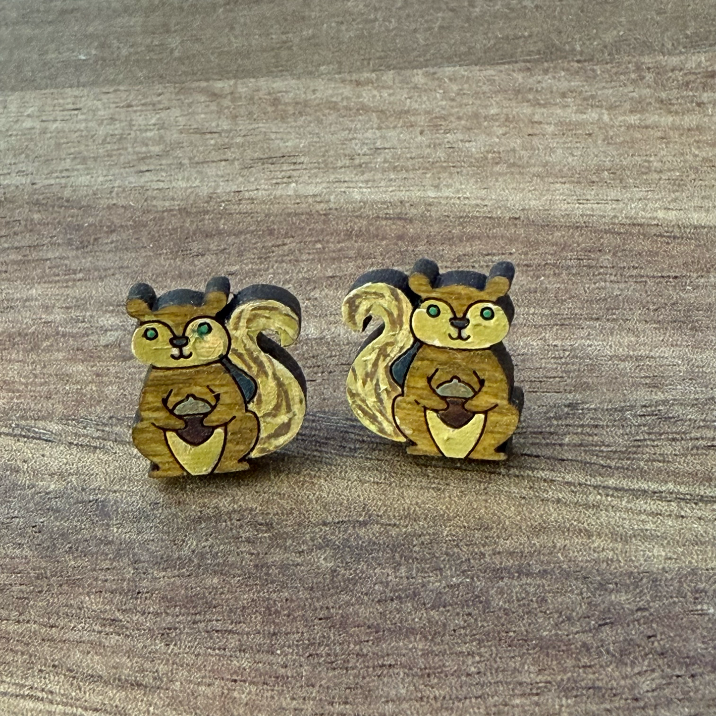 Squirrel Stud Earrings