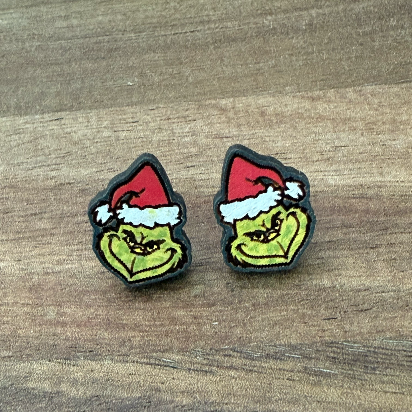 Grinch Stud Earrings