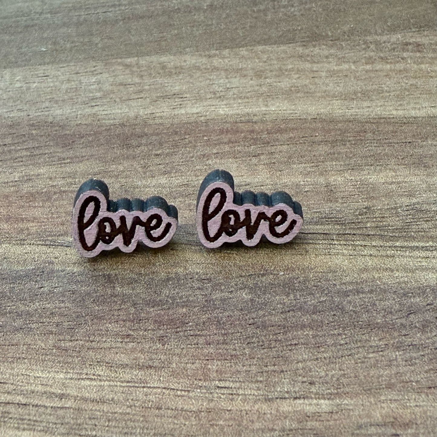 "Love" Earrings