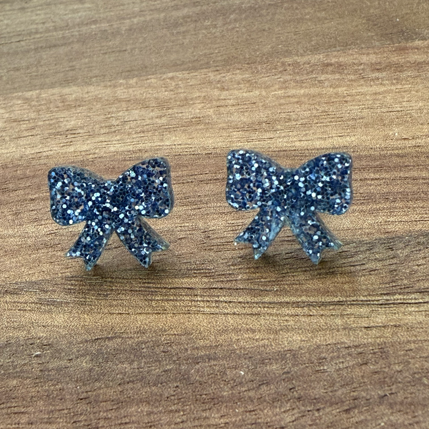 Bow Acrylic Stud Earrings