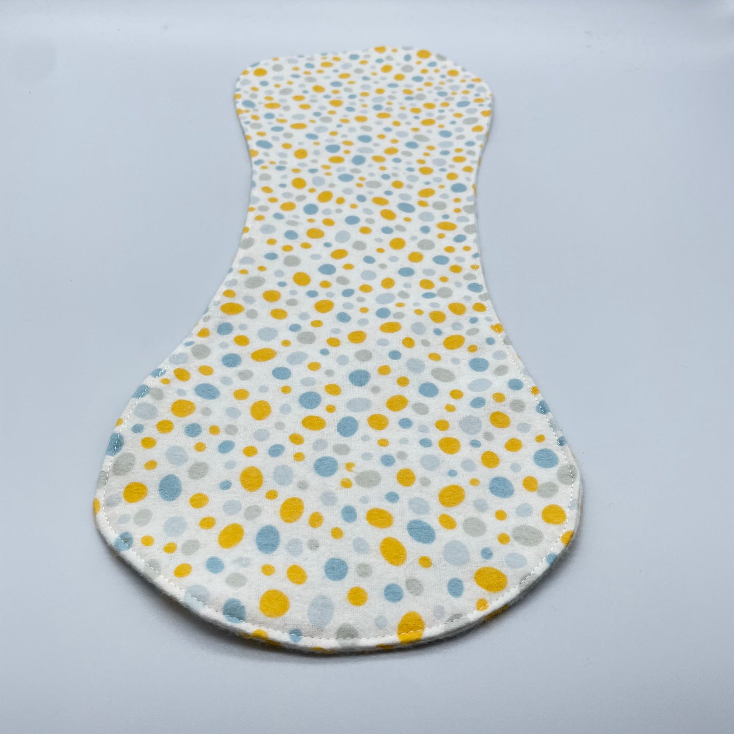 Blue & Yellow Dots Burp Cloth
