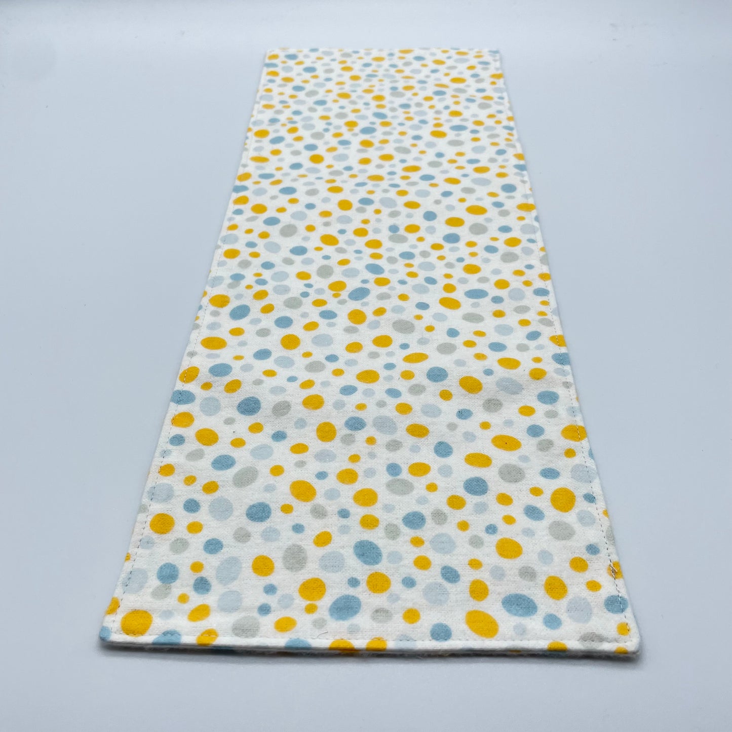 Blue & Yellow Dots Burp Cloth