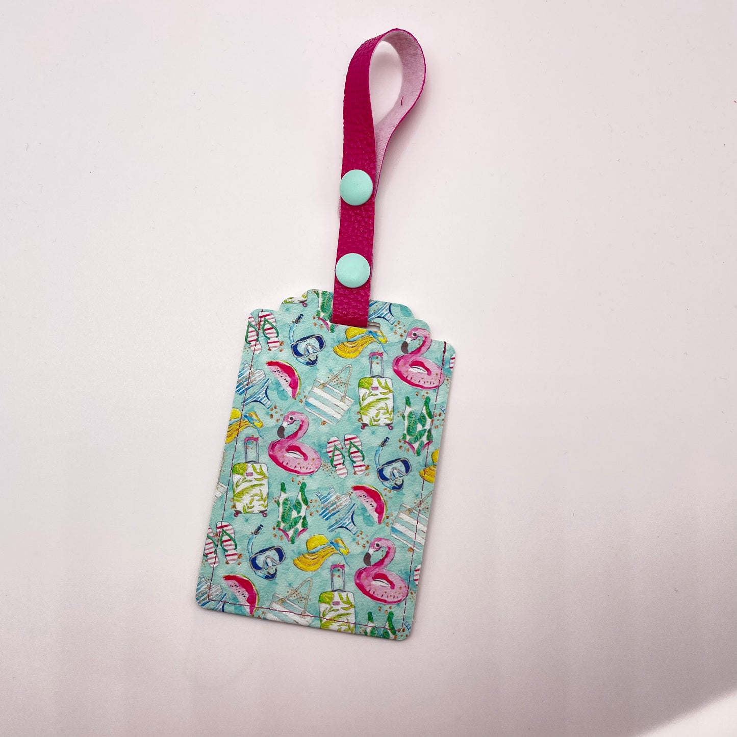 Pool Party Luggage Tag