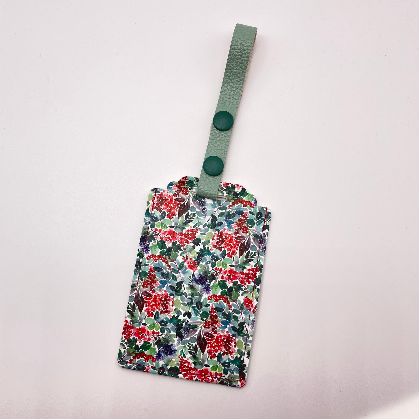 Berry Sprigs Luggage Tag