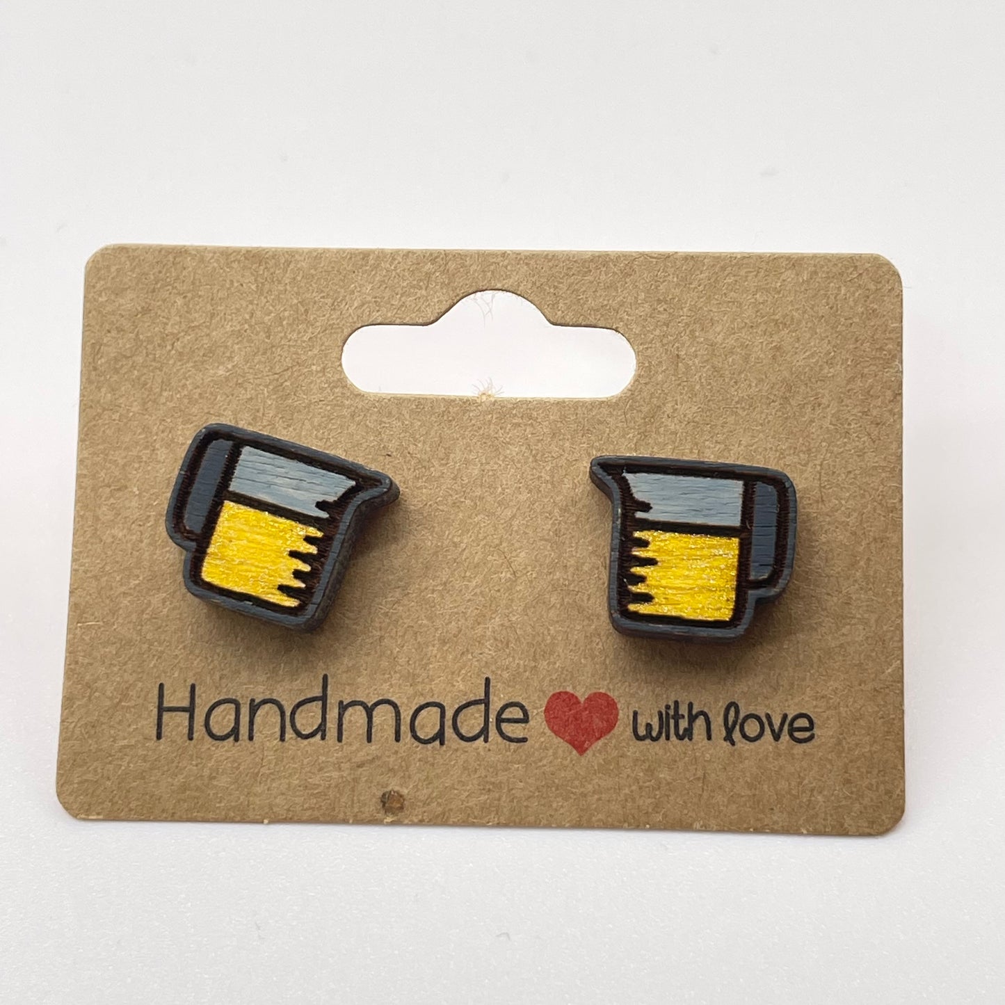 Measuring Cup Stud Earrings
