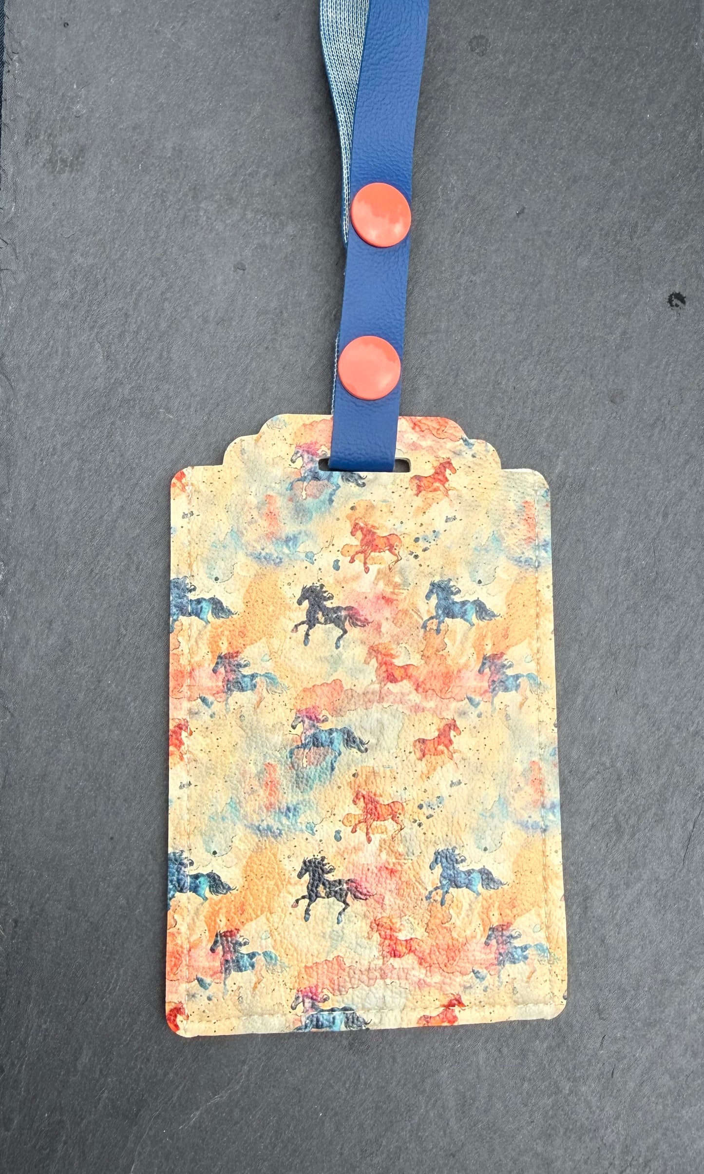 Majestic Painted Ponies Luggage Tag