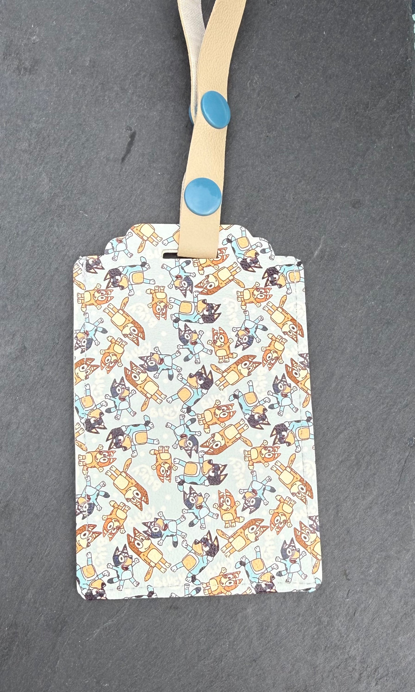 Bluey Luggage Tag