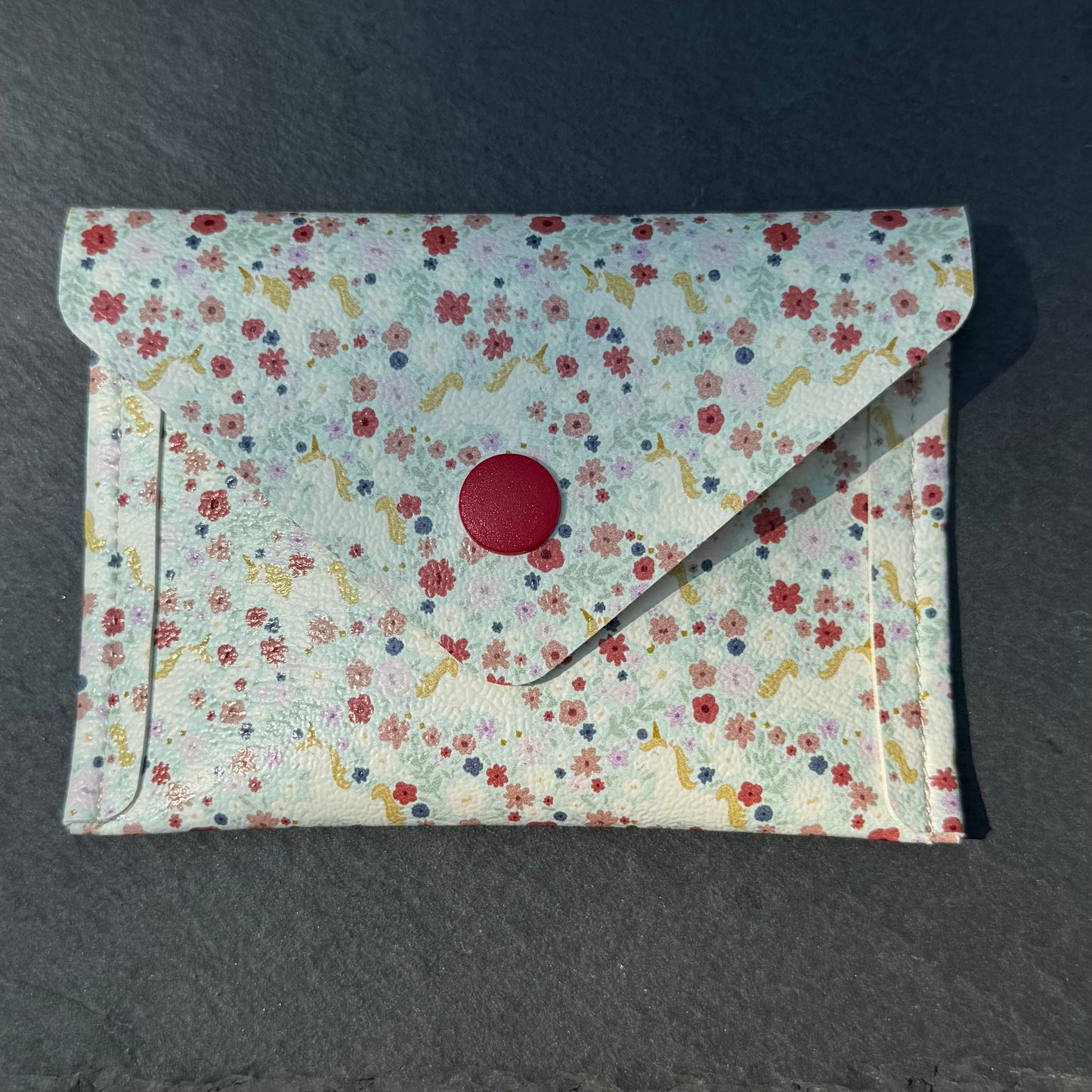 Unicorns & Tiny Flowers Card Wallet