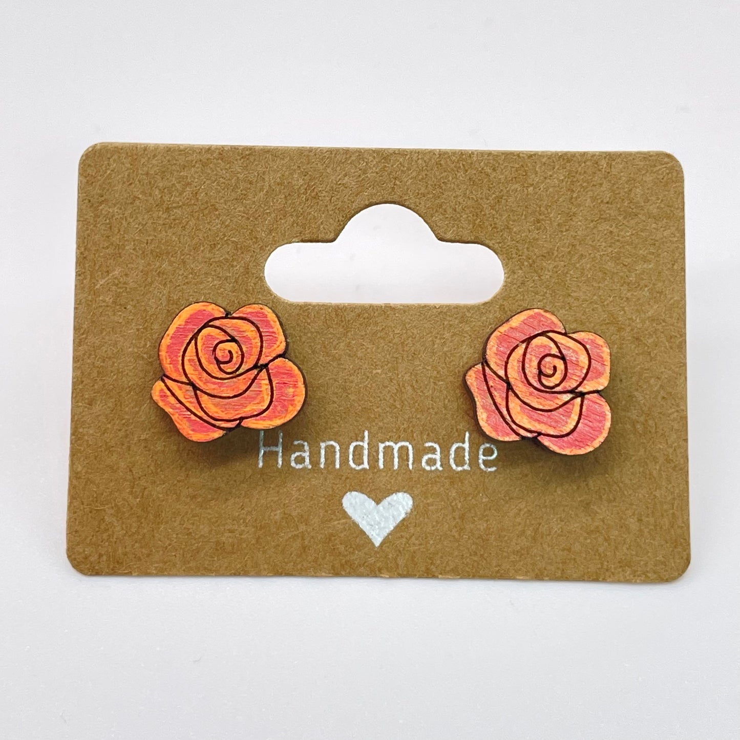 Rose Stud Earrings