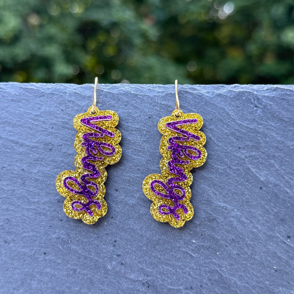 Vikings Acrylic Drop Dangle Earrings