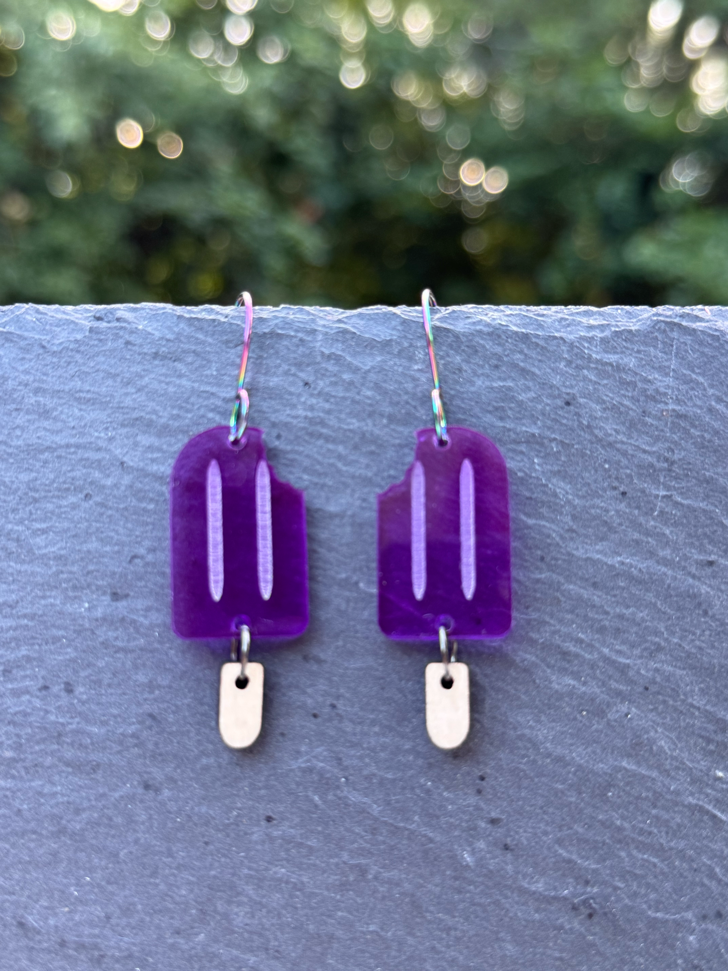 Popsicle Acrylic Drop Dangle Earrings
