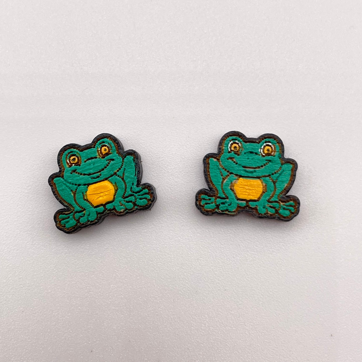 Frog Stud Earrings