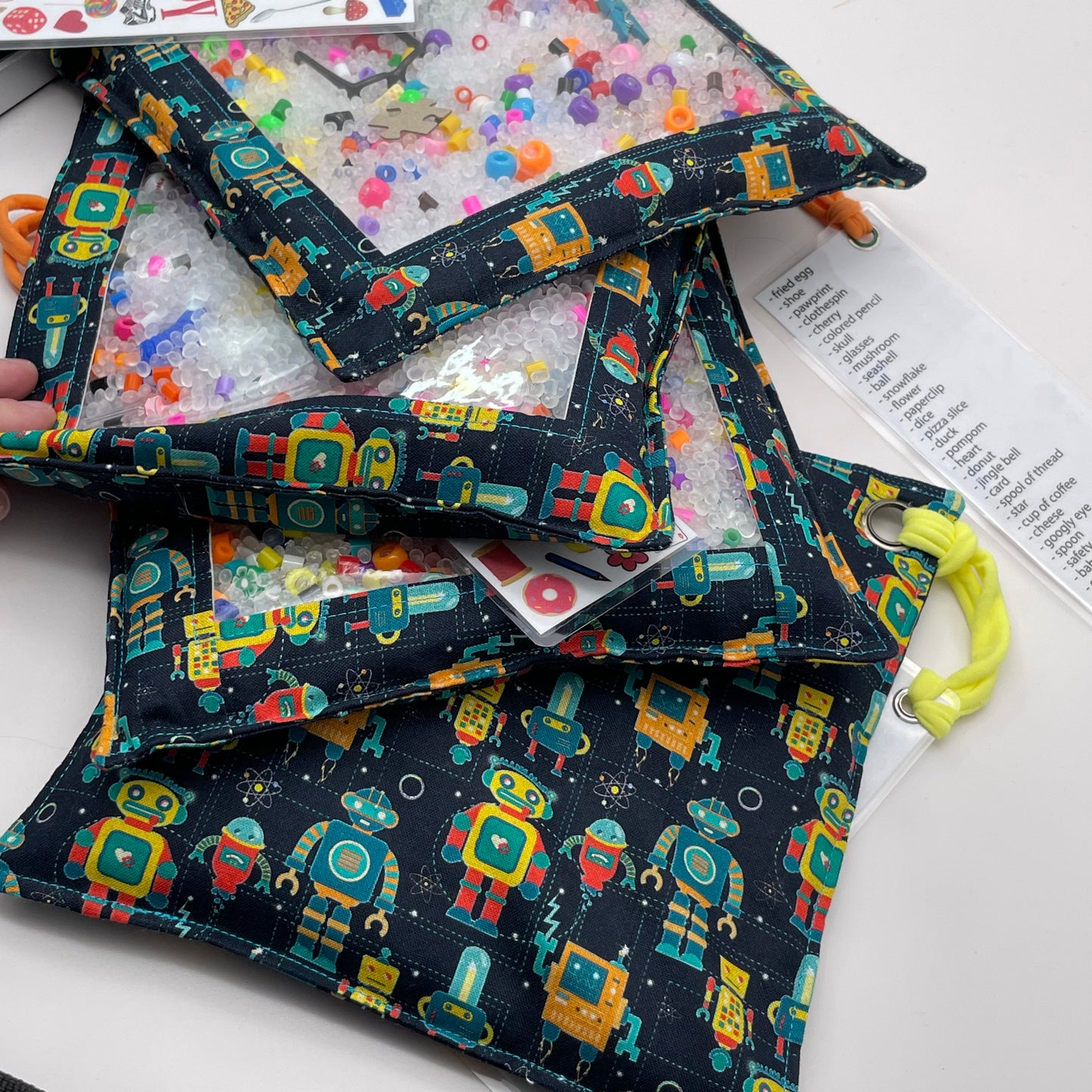 Beep Boop Robot iSpy Bag