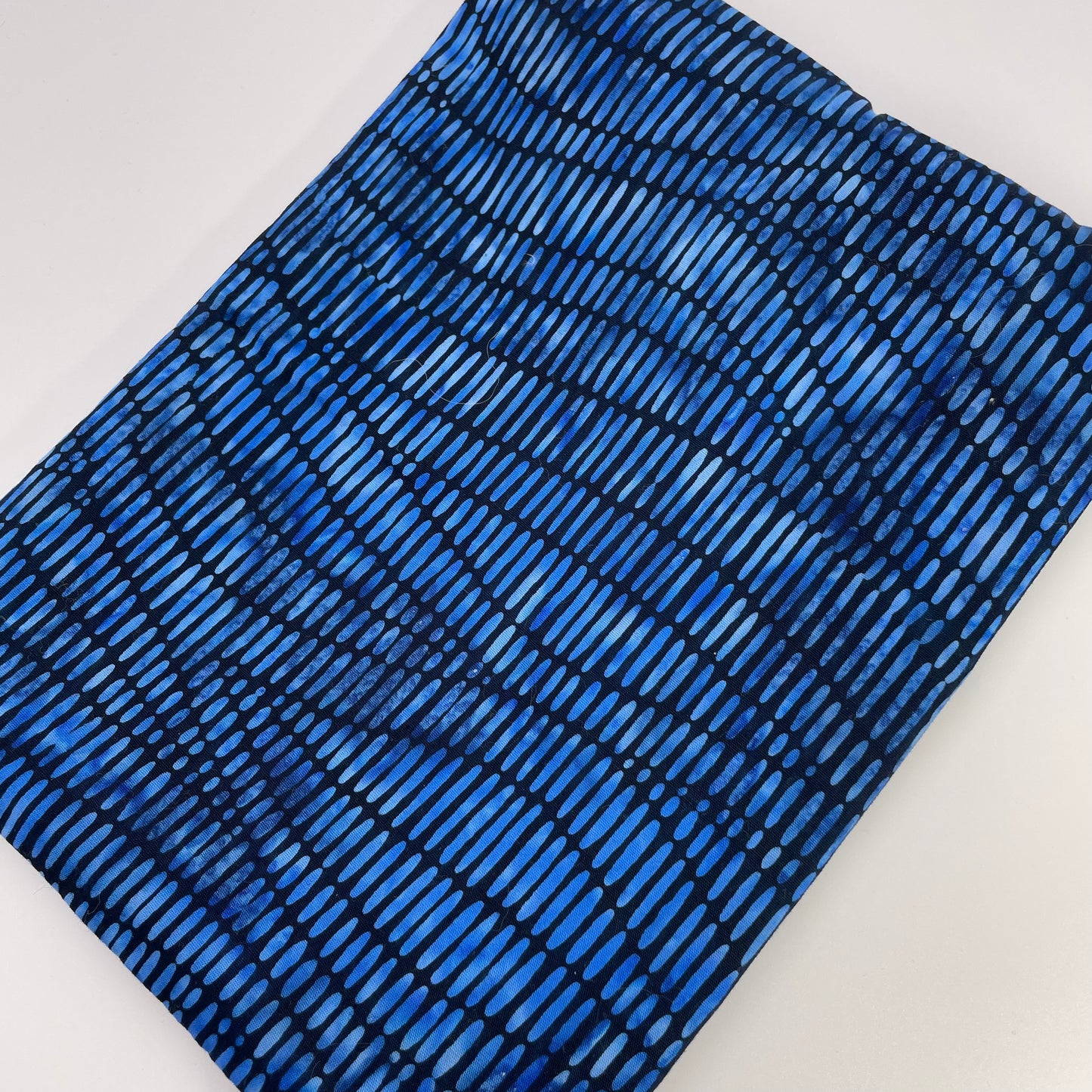 Blue Blurred Lines Reusable Snack Bag