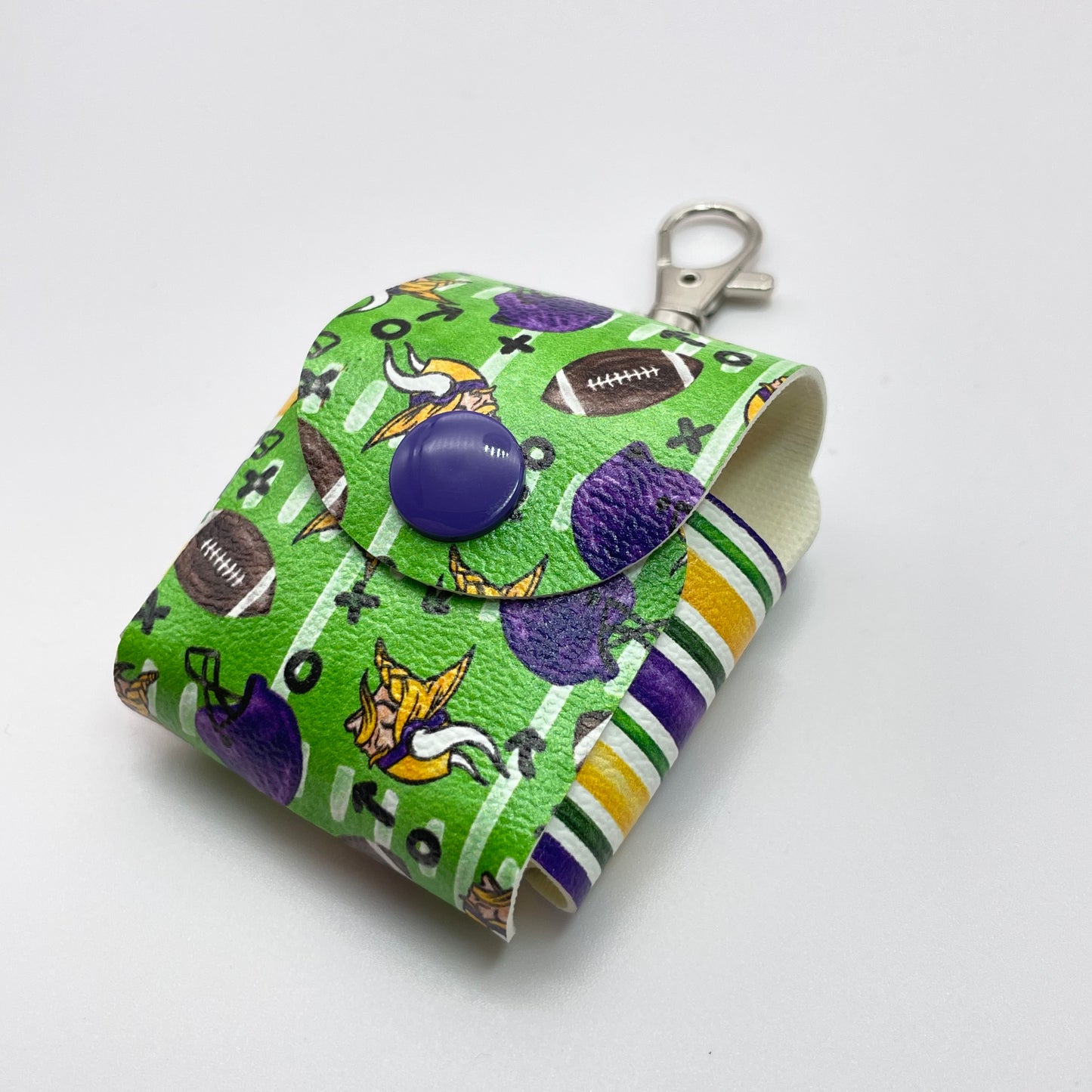 Vikings Game Day 1st Gen AirPod Keychain