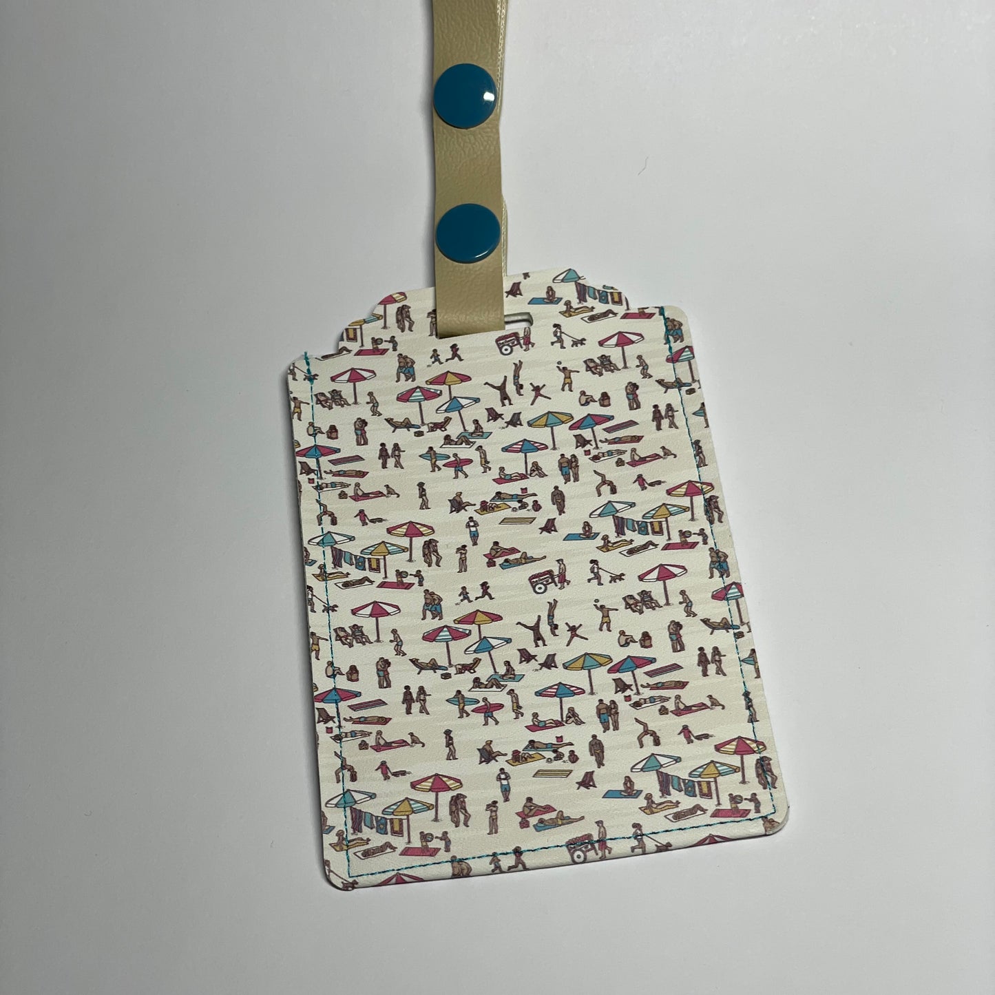 Beach Bums Luggage Tag