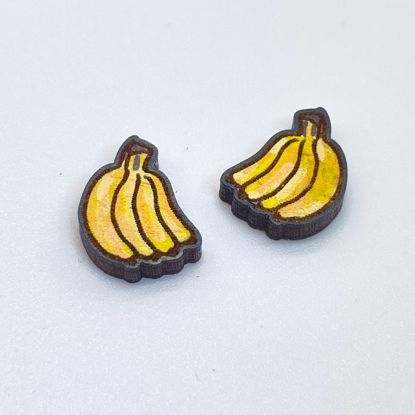 Banana Bunch Stud Earrings
