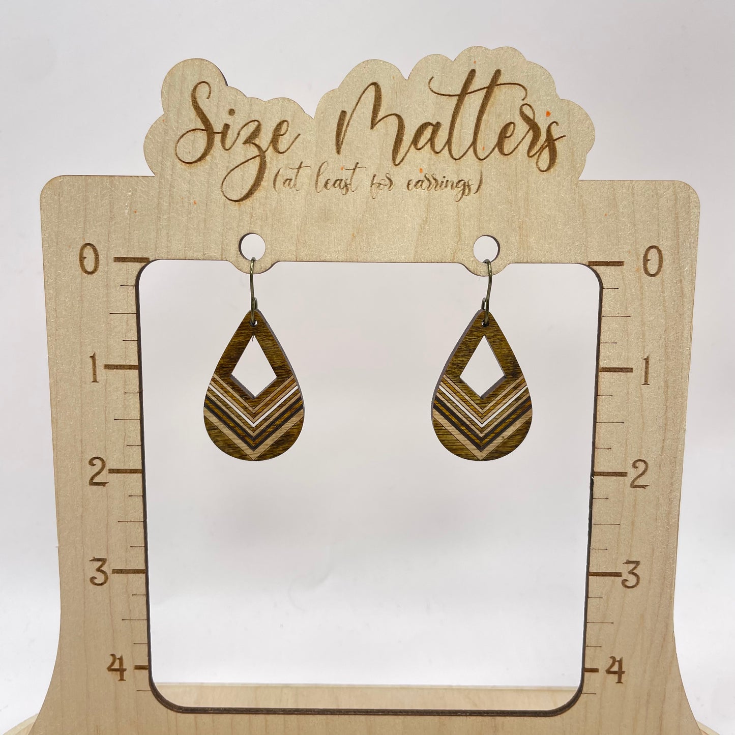 Neutral Boho Design Drop Dangle Earrings