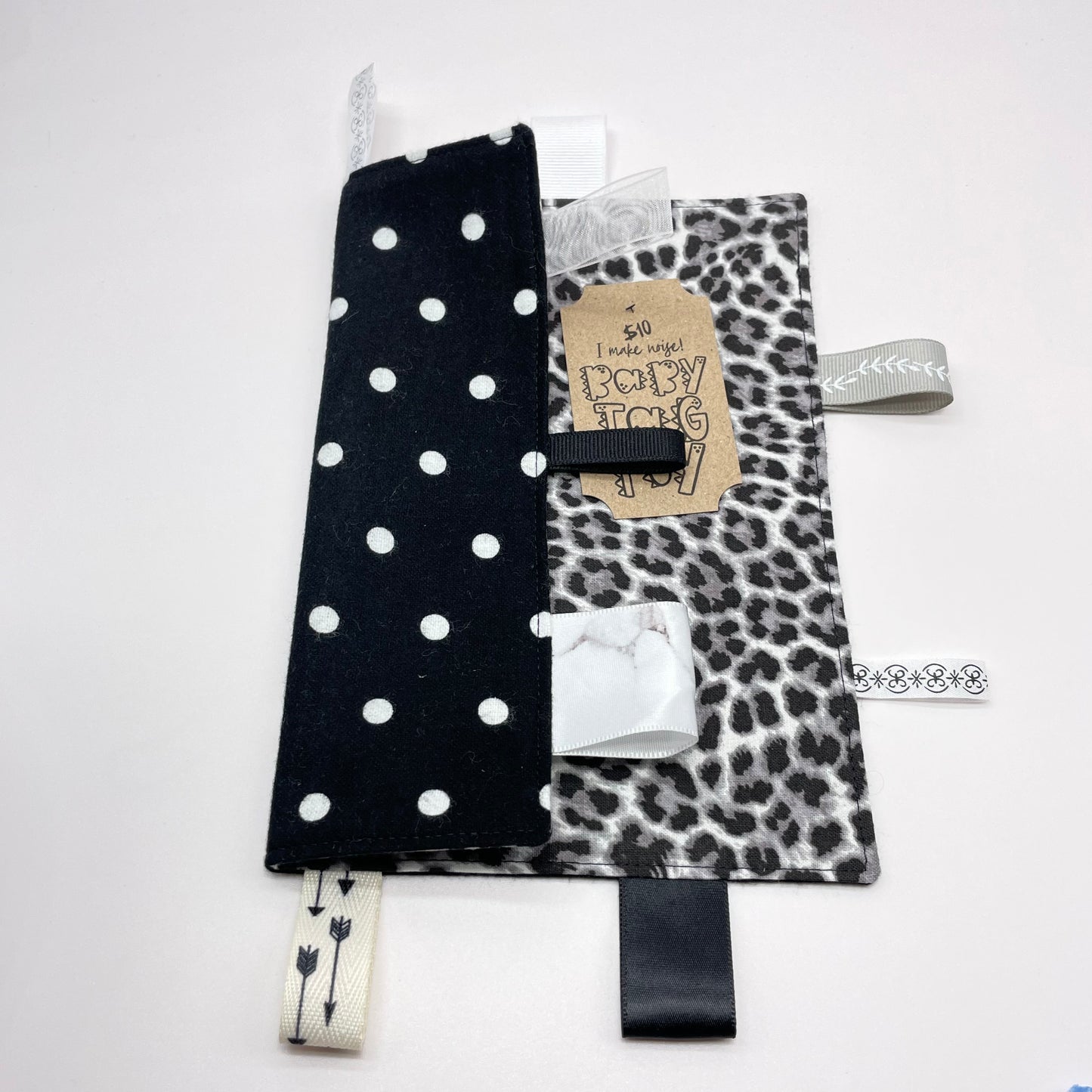 Snow Leopard Taggie Toy