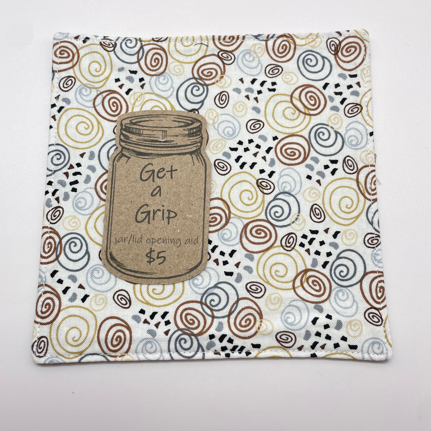 Tan Tangles Get-a-Grip Jar Opener