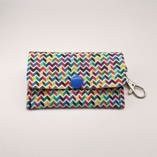 You Say Zig I Say Zag Keychain Wallet