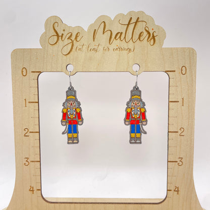 At Ease Nutcracker Drop Dangle Earrings