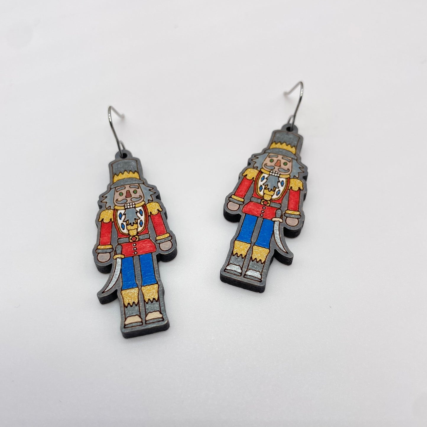 At Ease Nutcracker Drop Dangle Earrings