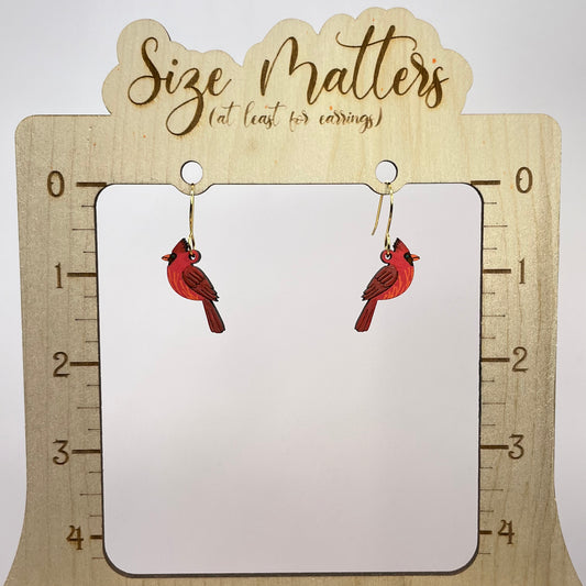 Cardinal Drop Dangle Earrings