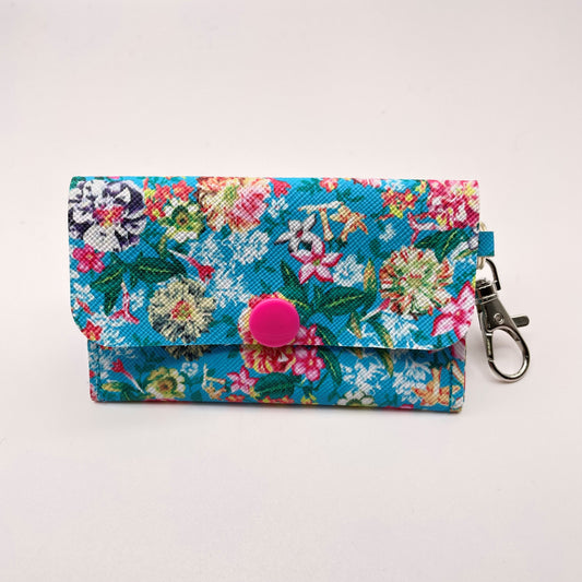 Hawaiian Petals Keychain Wallet