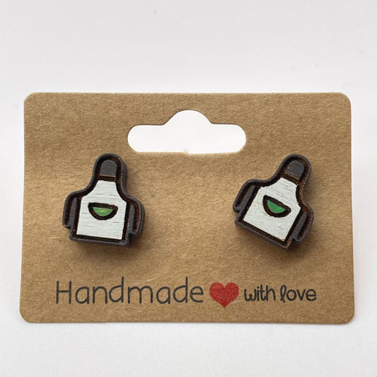 Apron Stud Earrings