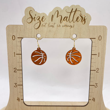 Dribble Dribble Drop Dangle Earrings