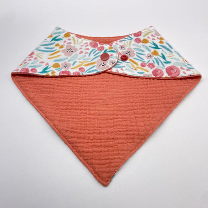 Spring Floral Baby Bib