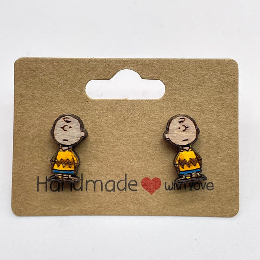 Charlie Brown Stud Earrings