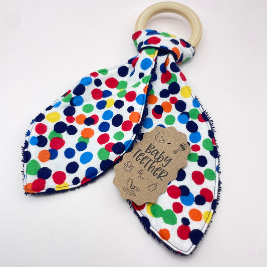 Confetti Dots Baby Teether