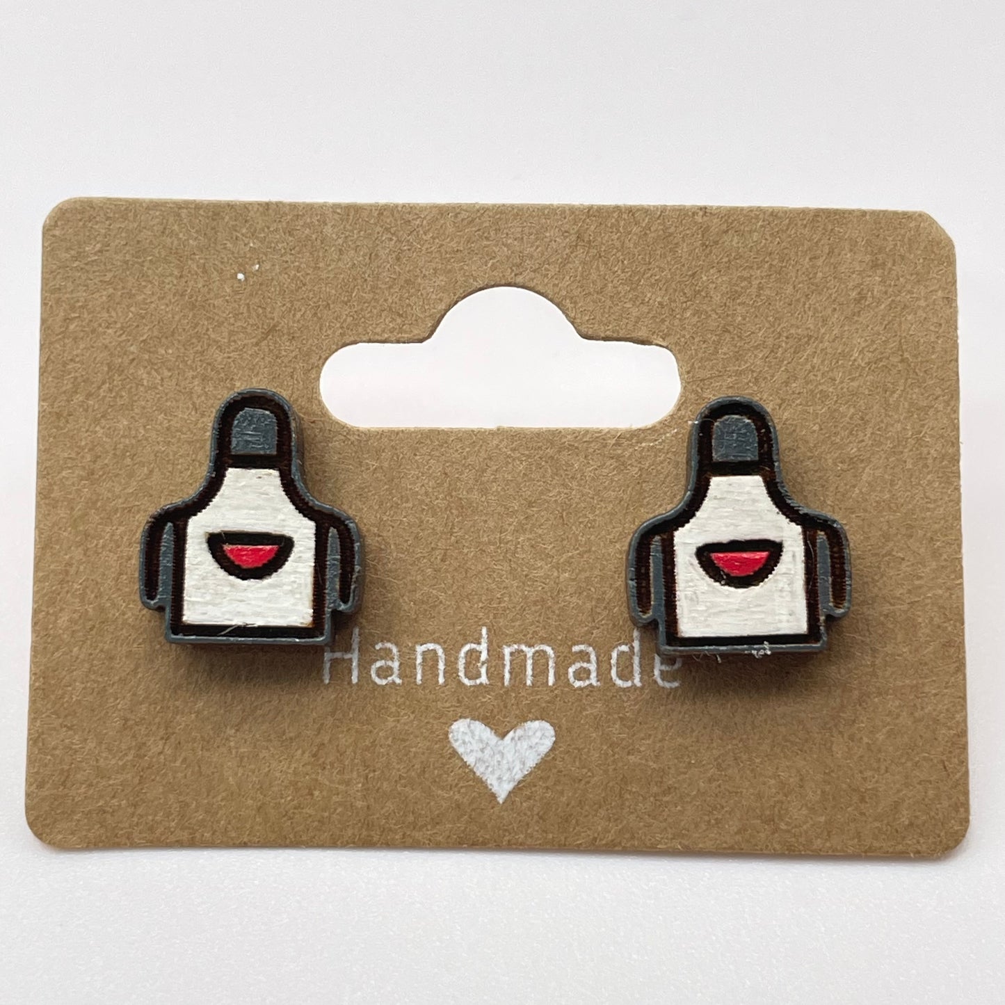 Apron Stud Earrings