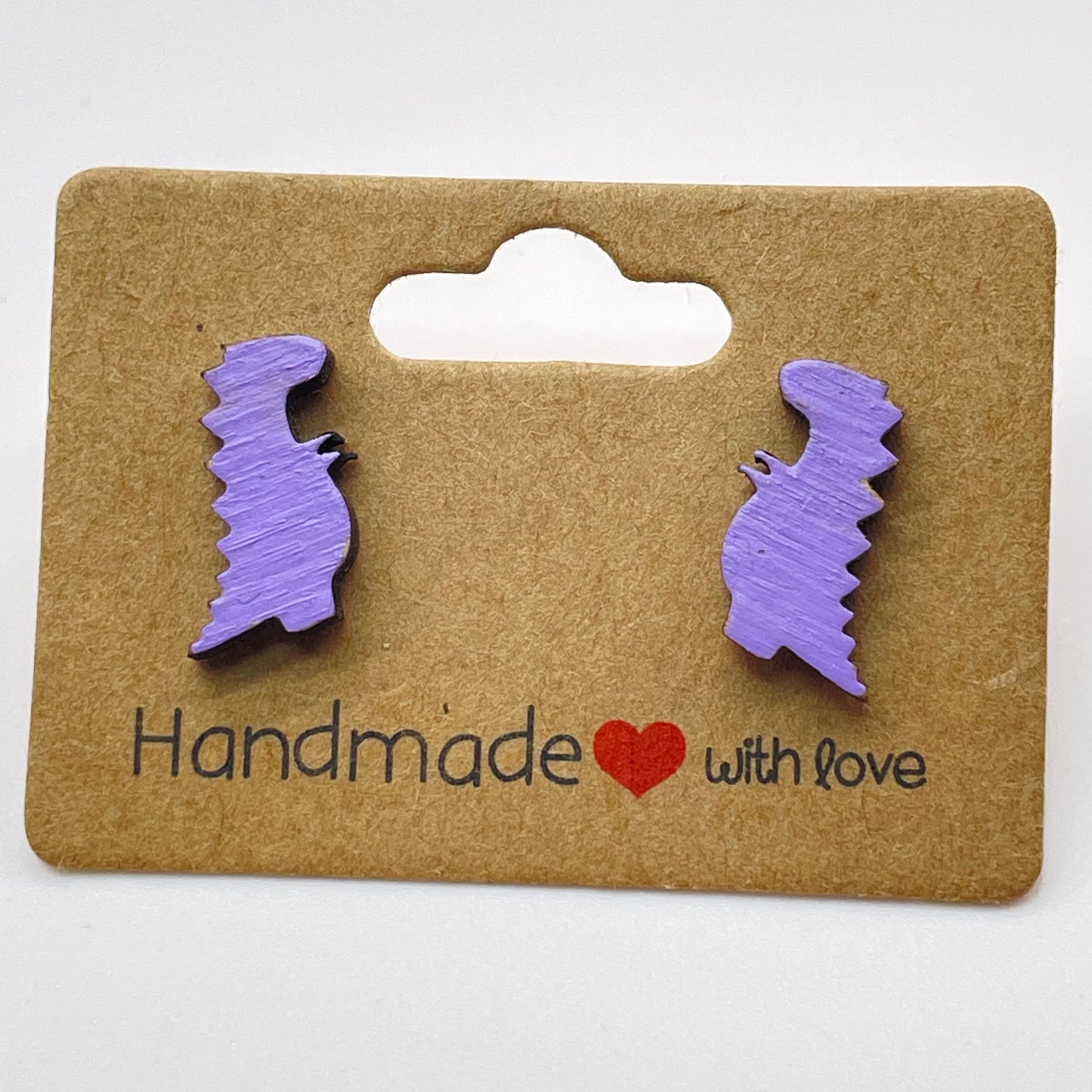 Dinosaur Stud Earrings
