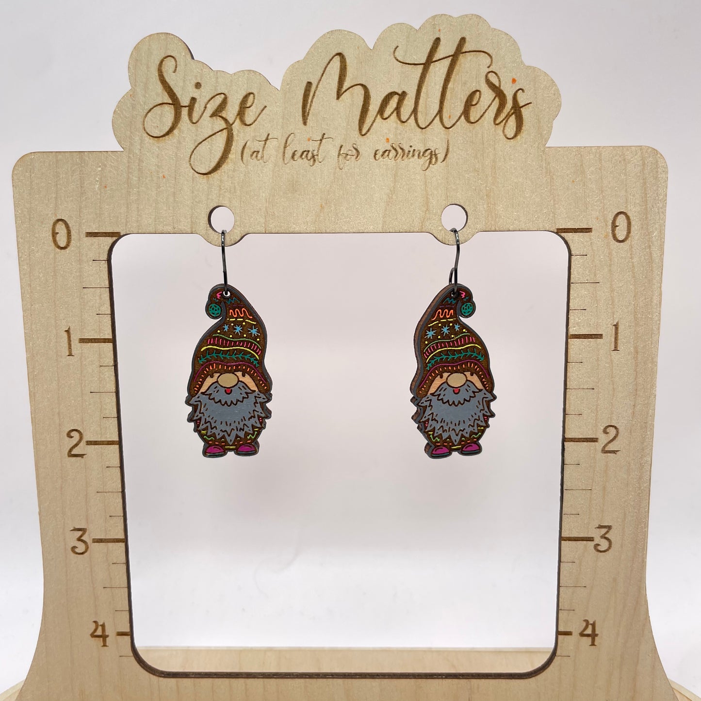 Fall Gnome Drop Dangle Earrings