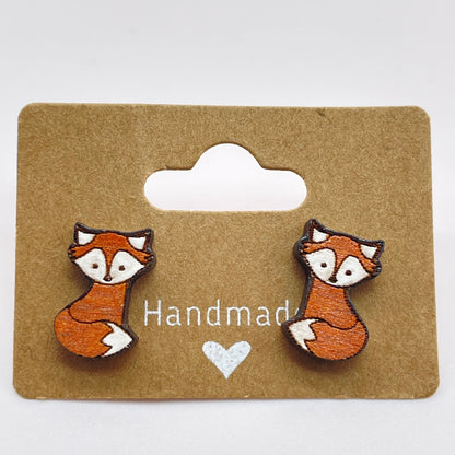 Fox Stud Earrings