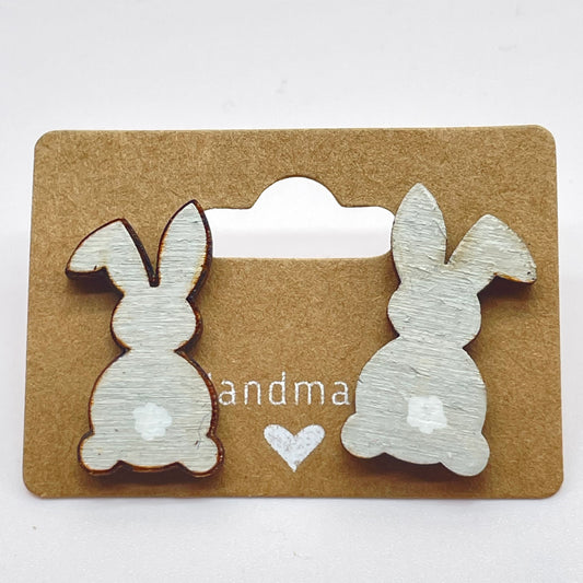 Full Body Bunny Stud Earrings