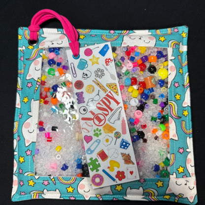 Unicorn Cat iSpy Bag