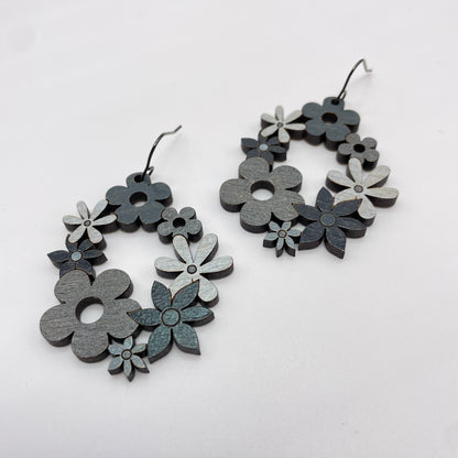 Floral Arrangements Drop Dangle Earrings