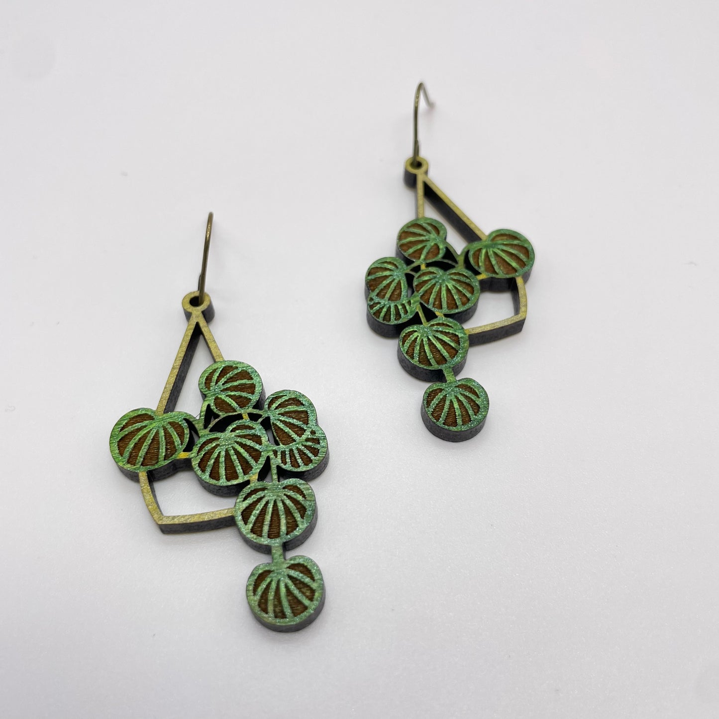 Hanging Plant 4 Drop Dangle Earrings