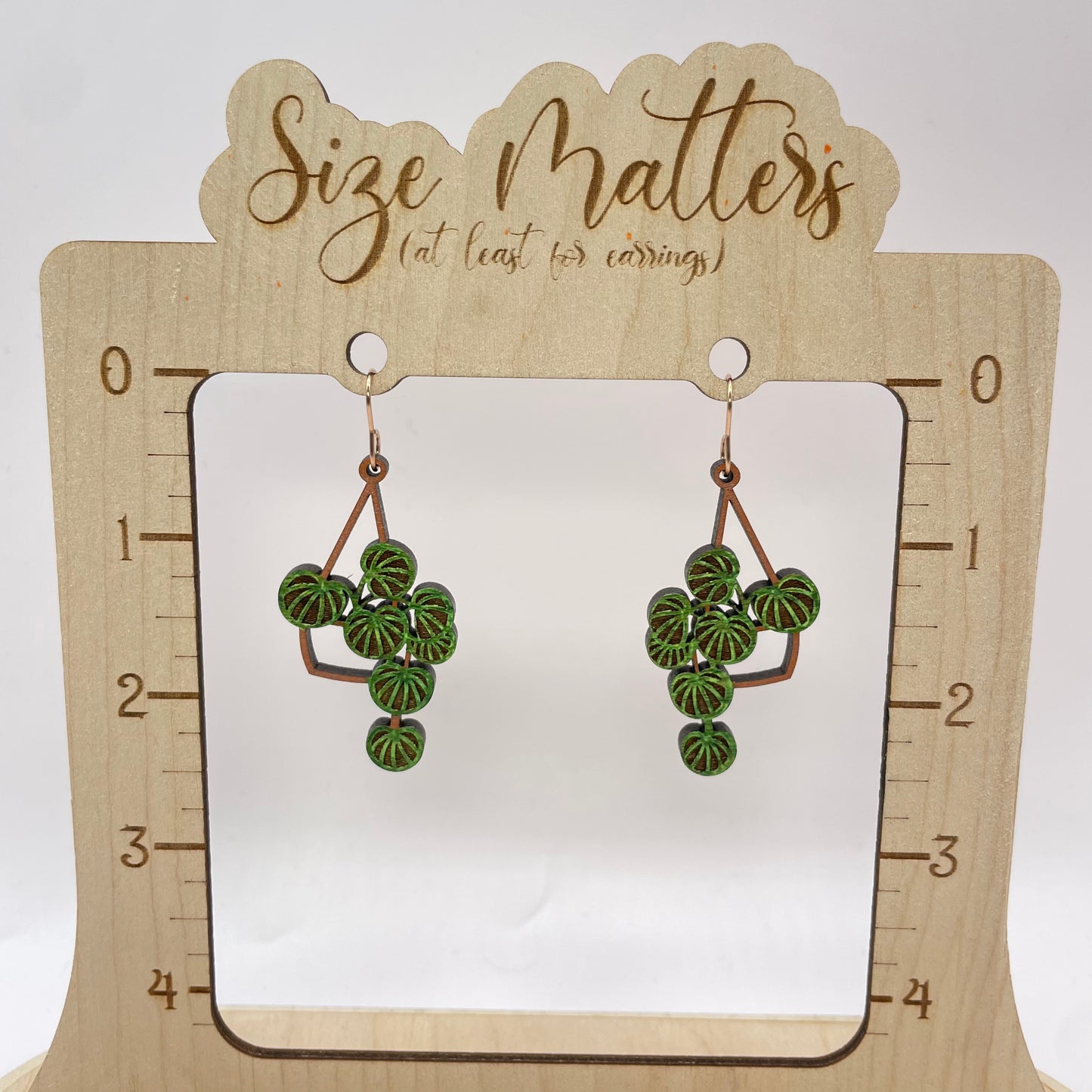 Hanging Plant 4 Drop Dangle Earrings