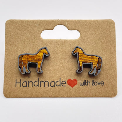 Horse (Full Body) Stud Earrings