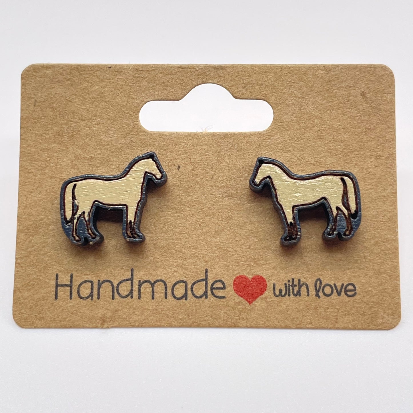 Horse (Full Body) Stud Earrings