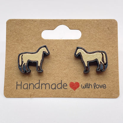 Horse (Full Body) Stud Earrings